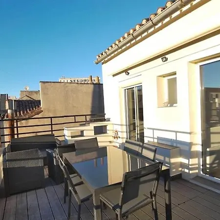 Superbe Grande Terrasse Vue Notre Dame דירה *