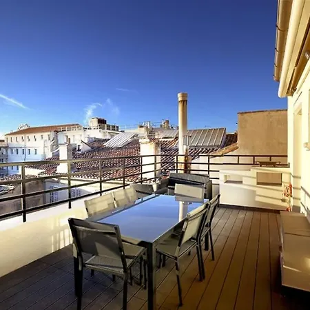 Superbe Grande Terrasse Vue Notre Dame מרסיי